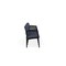 Lesro Lenox Steel 5 Seater with Center Arms, Denim (Blue) Seat, Denim Back, 106.5 W 24.5 L 32 H LS5103 - alternate 3
